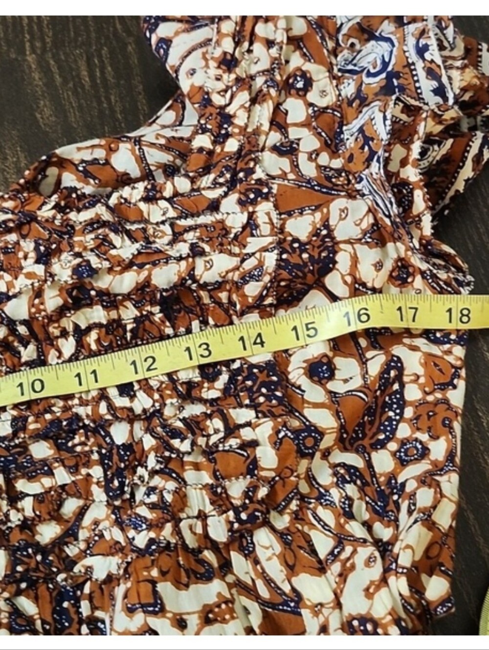 Love The Lable Maxi Floral Cotton Dress Cutout Back Ruffles Romantic - Picture 9 of 11